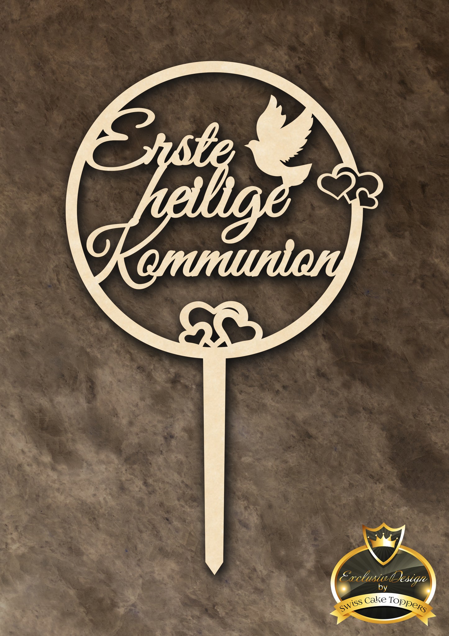 Cake Topper "Kommunionslicht"