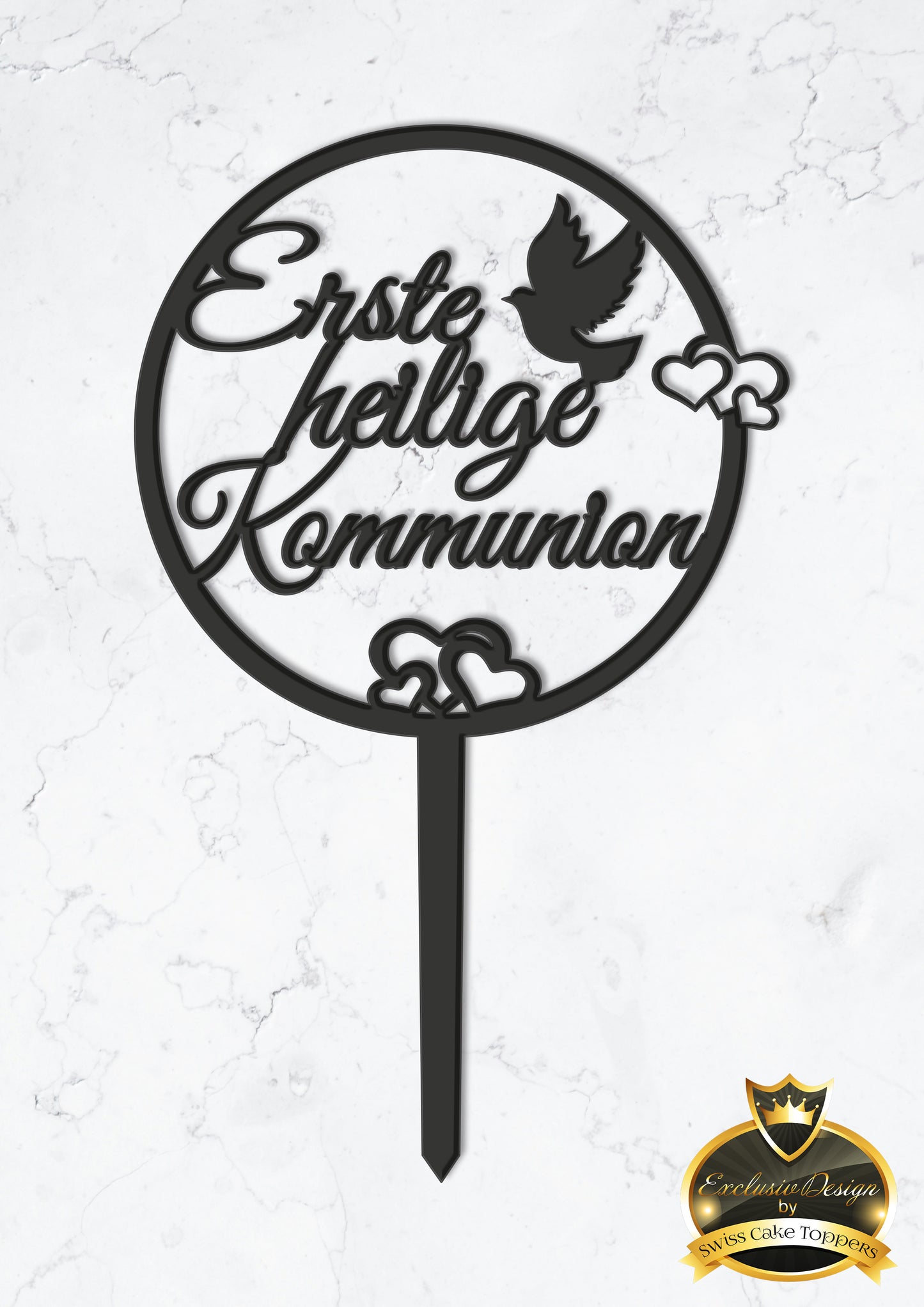 Cake Topper "Kommunionslicht"